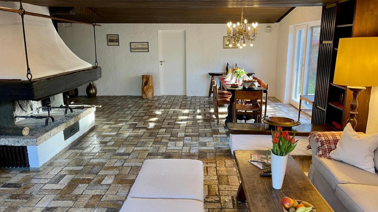 Large Holiday Apartment With Sauna, Terrace, Garden And Open Fireplace Lenggries Exterior foto